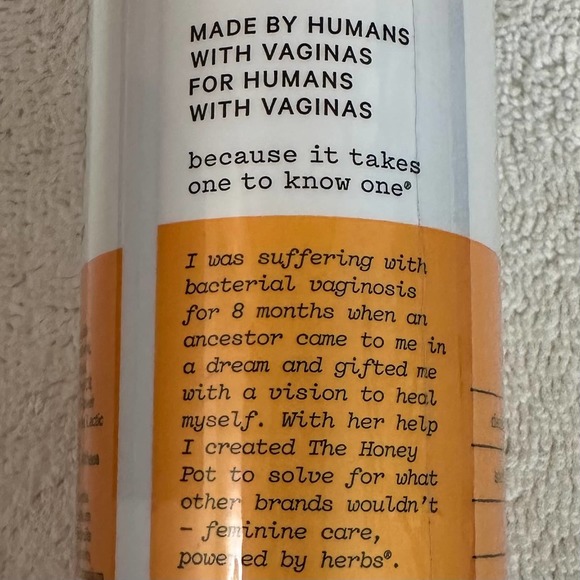 New! The Honey Pot Company Normal Foaming Wash for Women - Picture 4 of 9